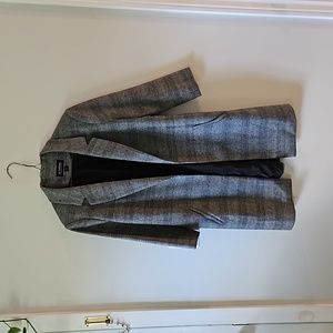 Long Glen Plaid Blazer Le Chateau